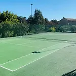 18th-century Mill With Tennis Near Uzes