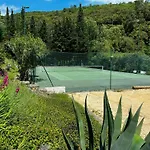 18th-century Mill With Tennis Near Uzes Les Mages