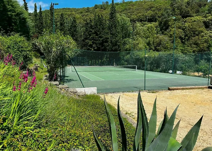 18th-century Mill With Tennis Near Uzes 레마주